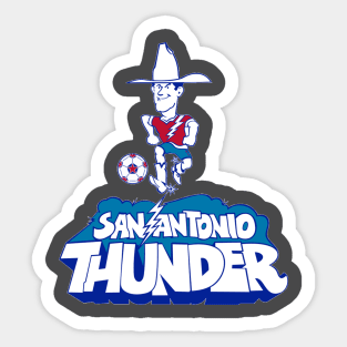 San Antonio Thunder Sticker